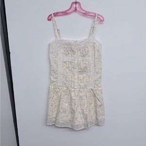 [NWT] Hollister crochet lace cotton dress, sz Small